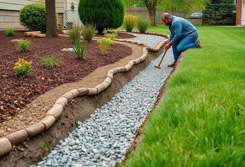 French Drains & Gutter Drains